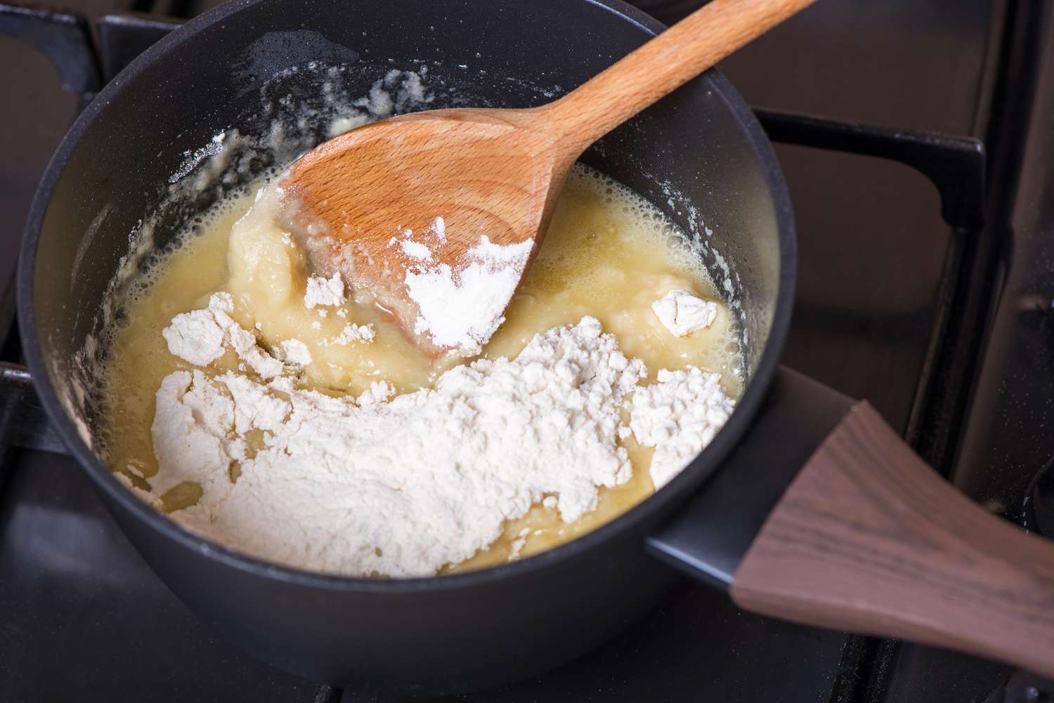 Add the Flour