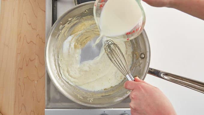Add the Milk