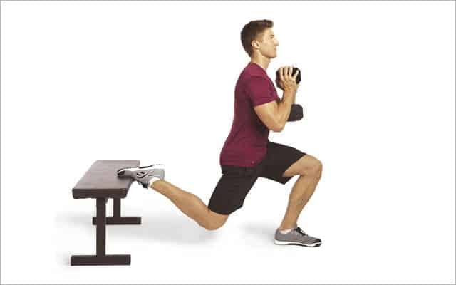 Bulgarian Split Squats Isolated Builder