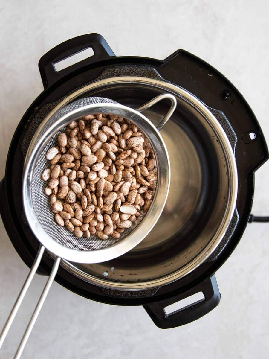 Clean the Instant Pot Pinto Beans Properly