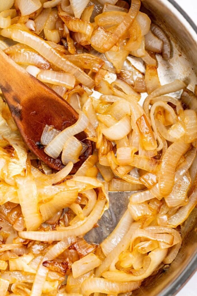 Cook the Bacon and Onions