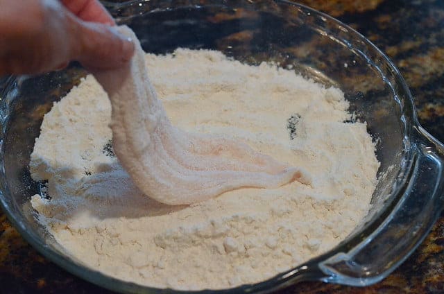 Double Dip the Fish for the Extra Crispiness