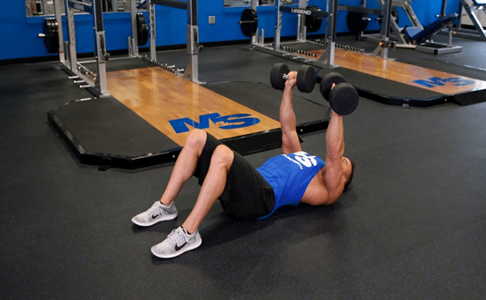 Dumbbell Floor Press