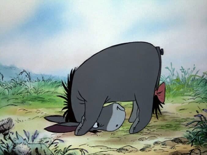 Eeyore Navigating Depths of Depression