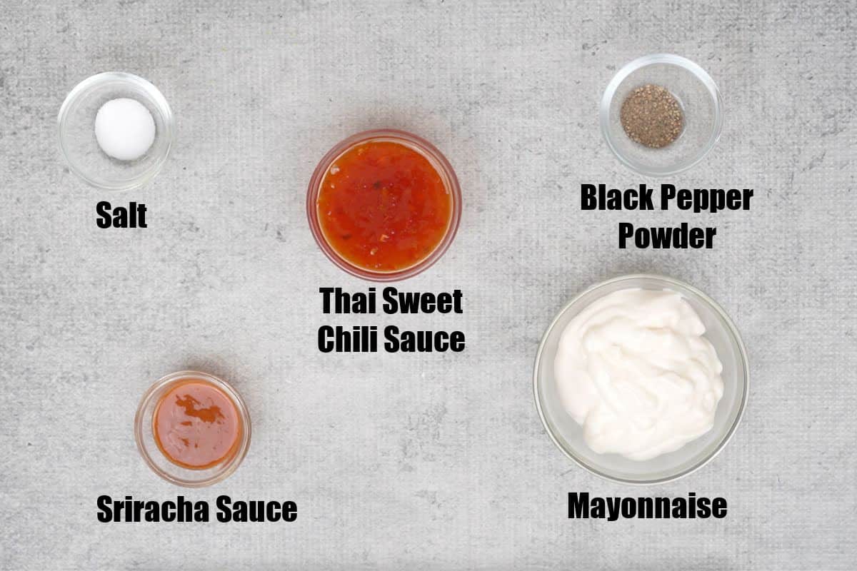 Ingredients Required
