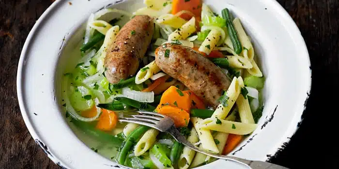 Italian Sausage & Pasta Pot