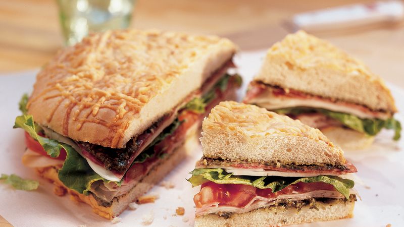 Layer the Pastrami