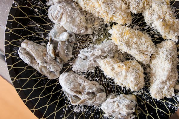 Marinating the Oysters