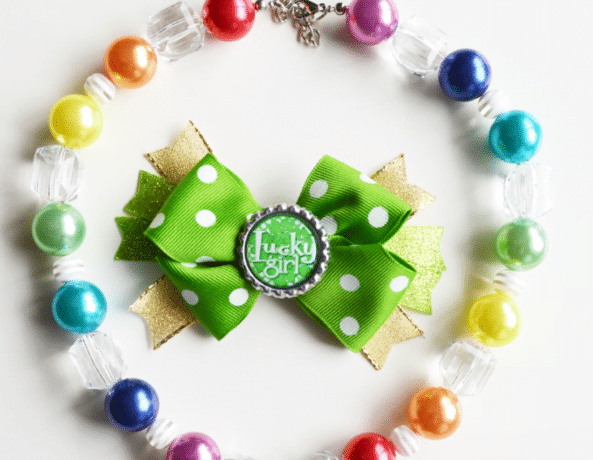 Necklace and Bow