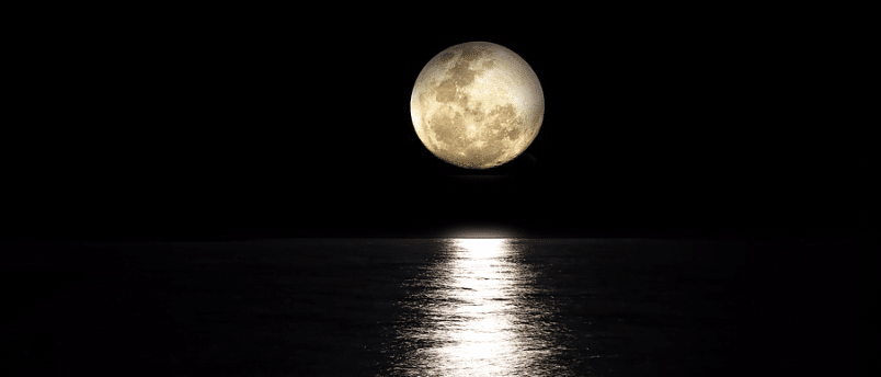 Pacific Ocean Wider than The Moon