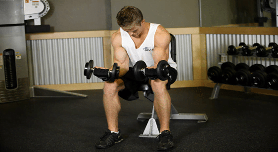 Palms-Up Wrist Curls