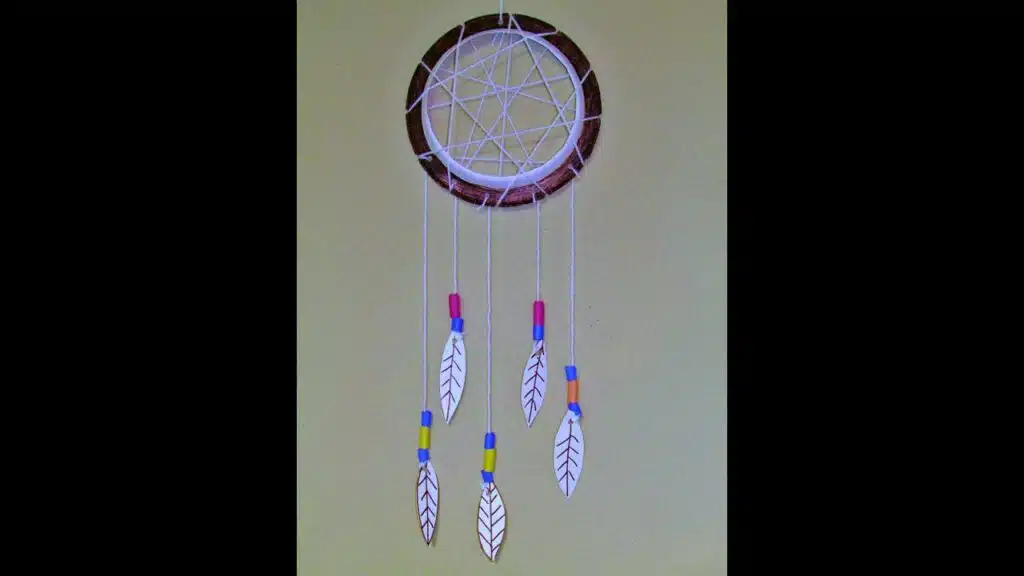 Paper Plate Dream Catcher