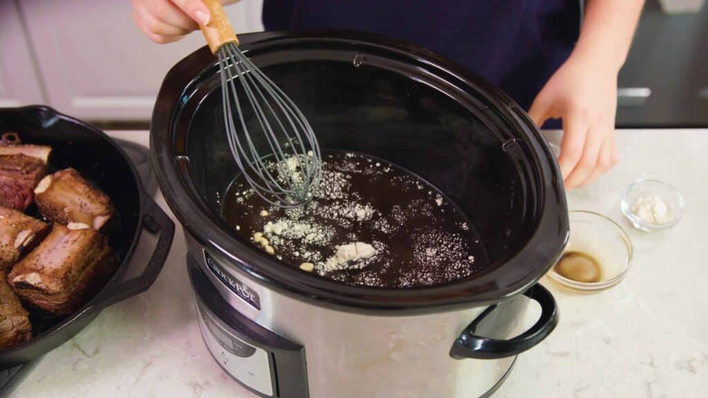 Pressure Cooking the Short Ribs