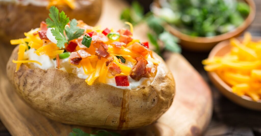 Requirements for Preparing a Quick Baked Potato