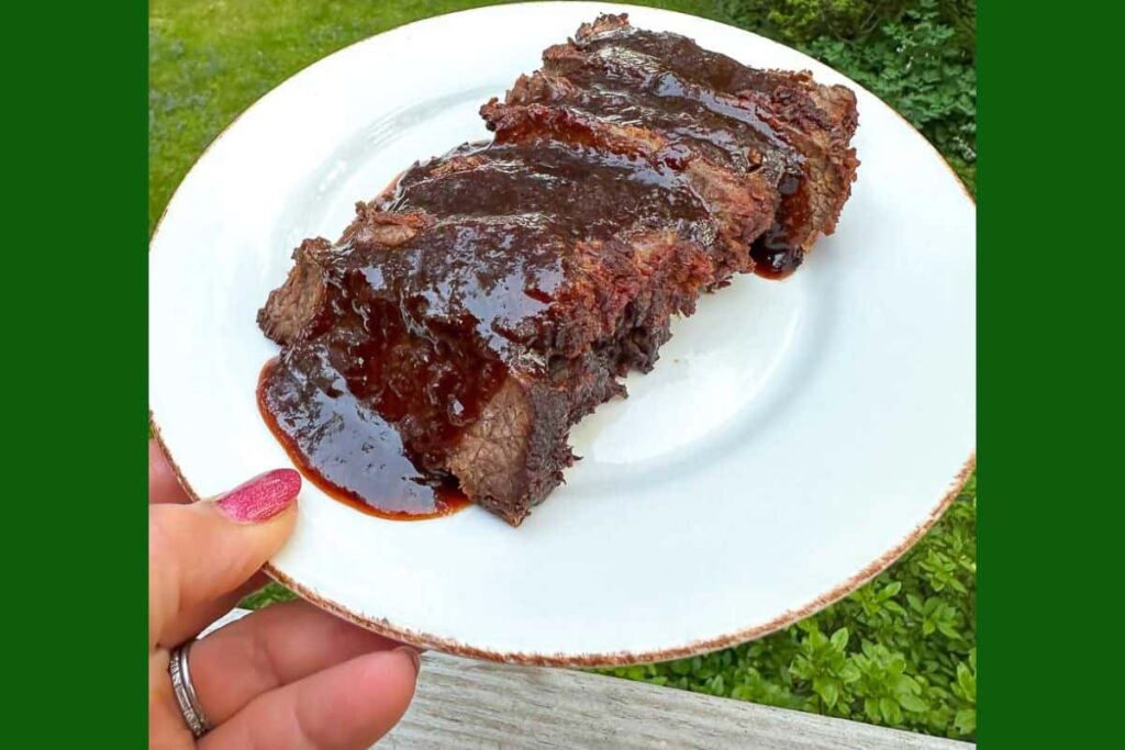 Serve the Brisket Instant Pot