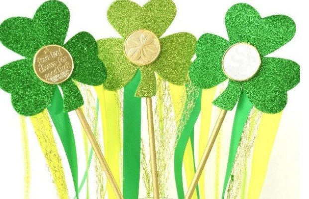 Shamrock Wands