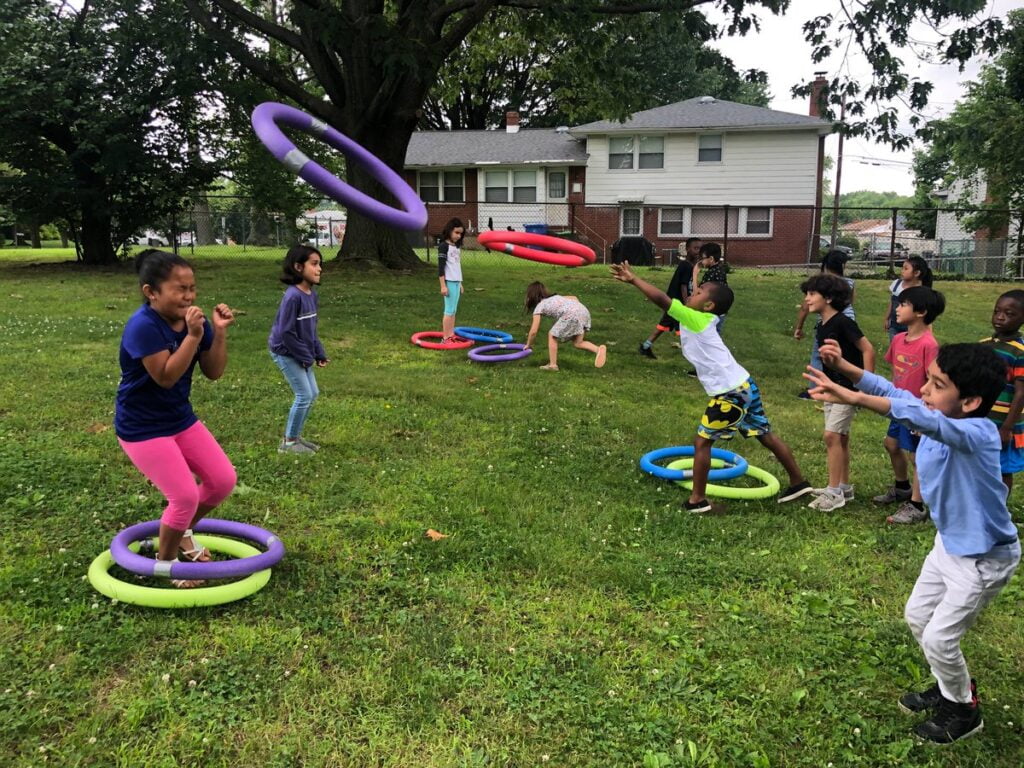 The Human Ring Toss