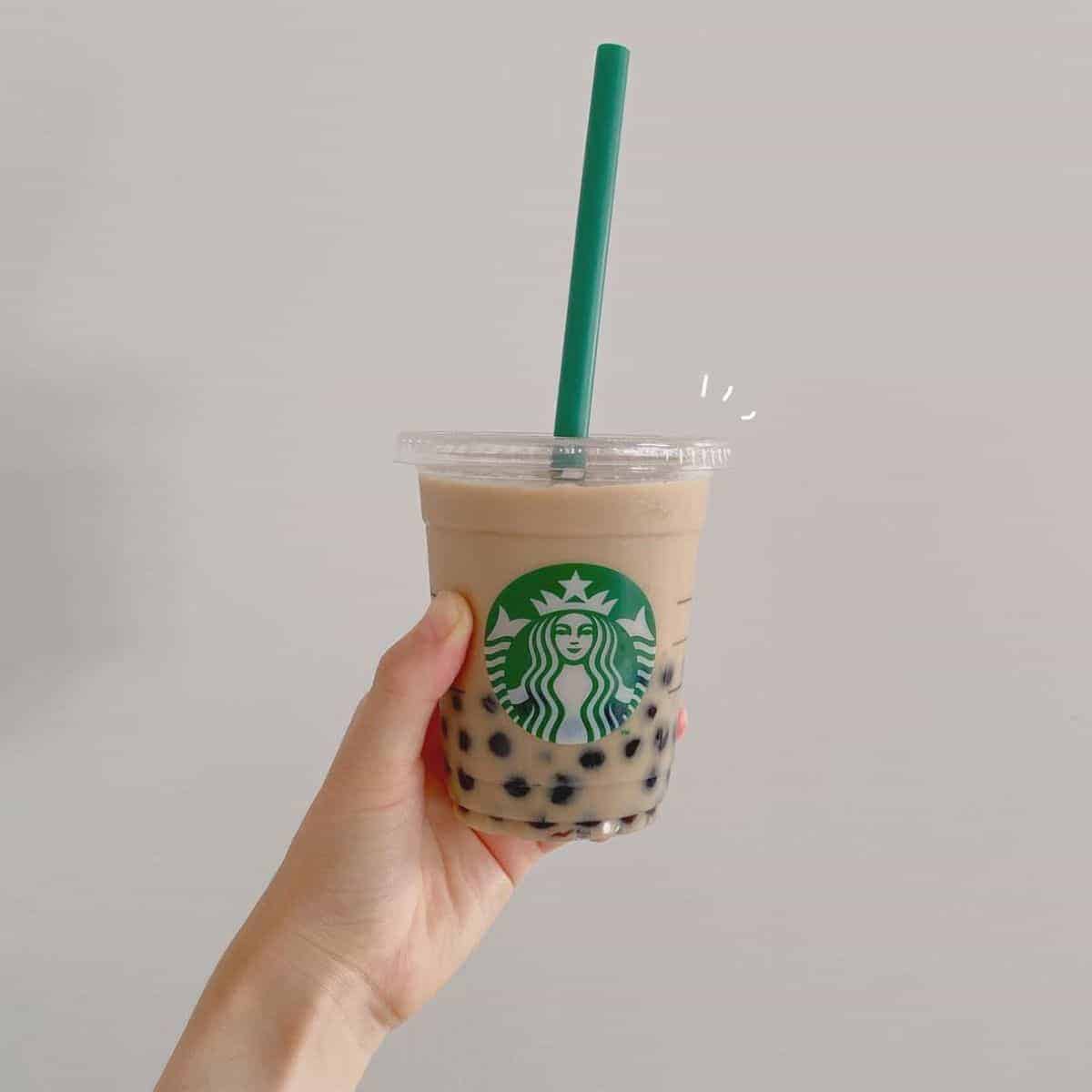 Starbucks' Unique Take on Boba Coffee Popping Pearls
