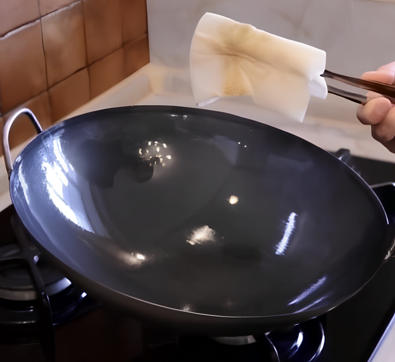 Applying Oil