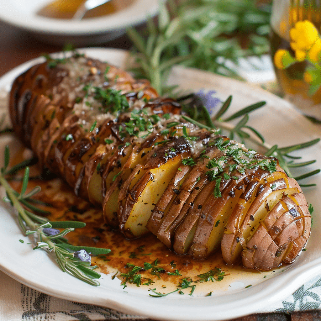 Hasselback Potatoes