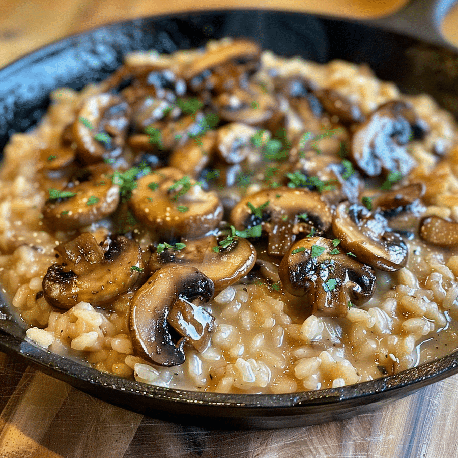 Mushroom Risotto