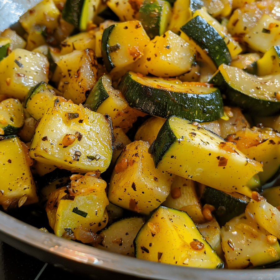 Sauteed Zucchini and Squash