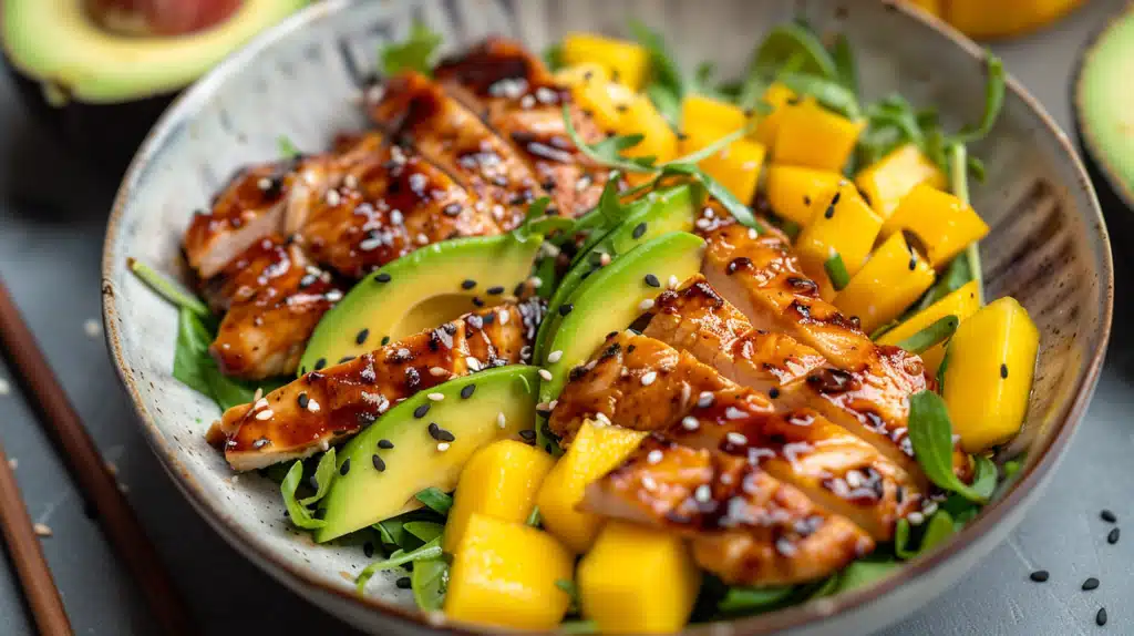 Avocado and Mango Salad