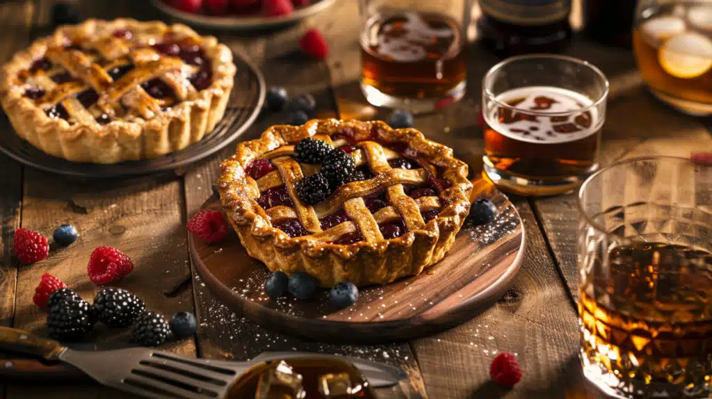 Fruit Pies with Bourbon