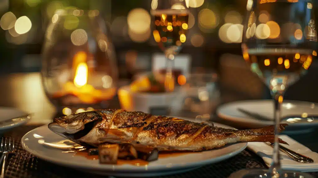 Grilled Fish with Lightly Peated Scotch