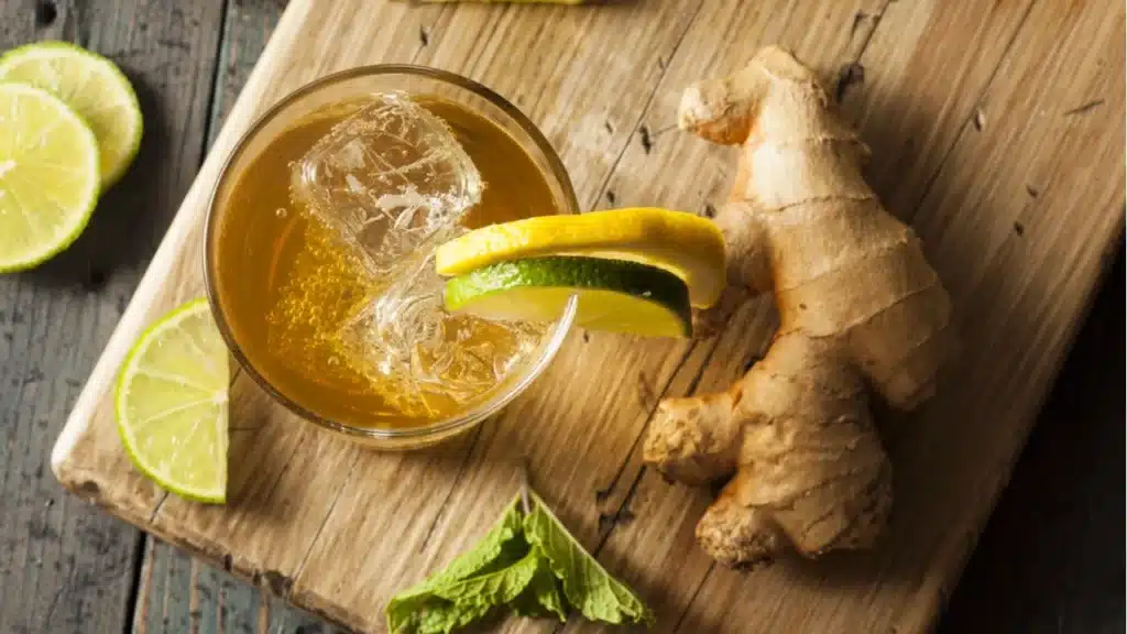Homemade Caffeine-Free, Sugar-Free Ginger Ale Recipe