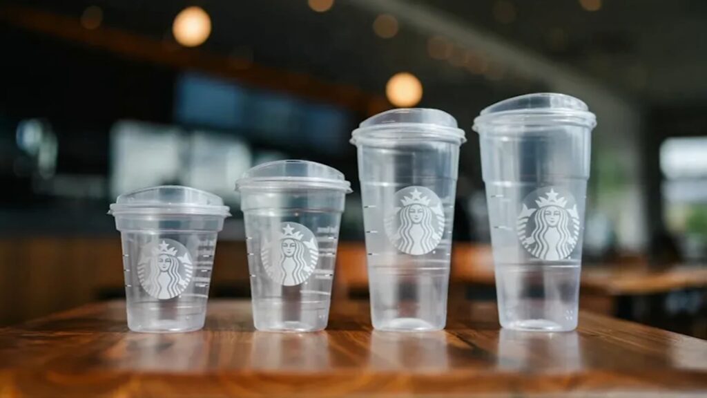 Initial Simplified Sizing of Starbucks Cup Sizes