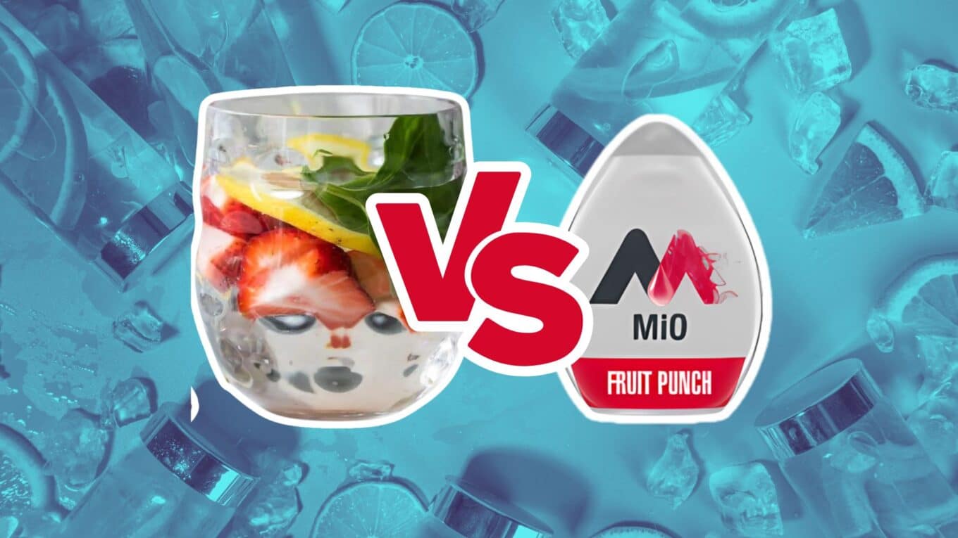 Mio vs. Natural Flavored Water: Which is Healthier for You?