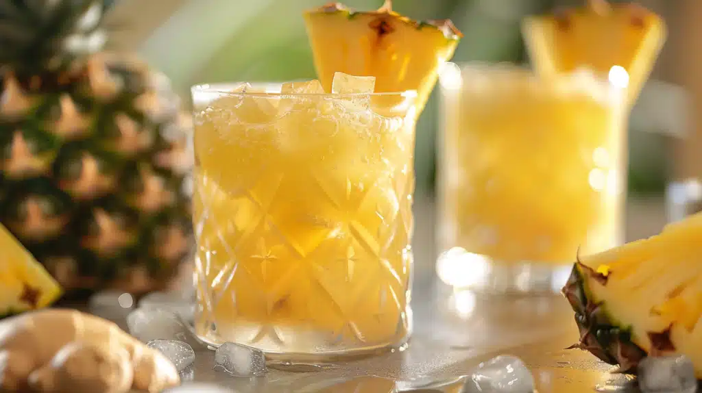 Pineapple Ginger Sparkler