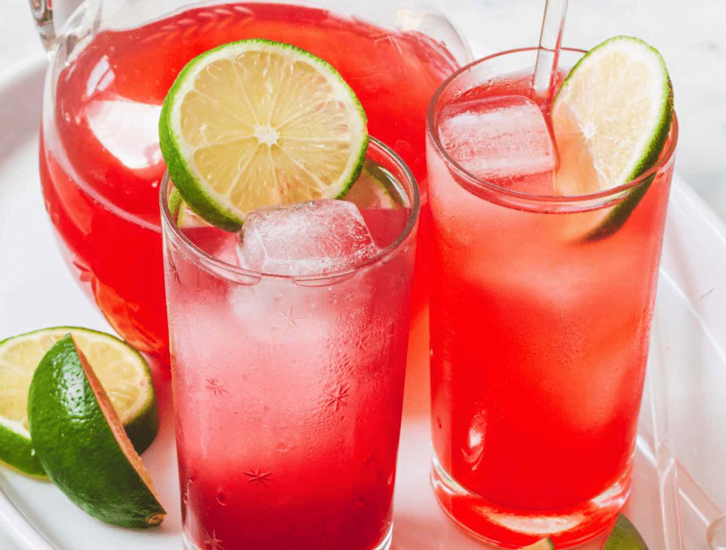 Raspberry Lime Rickey