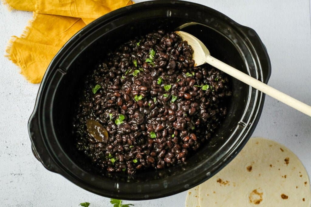 Slow Cooker Black Beans