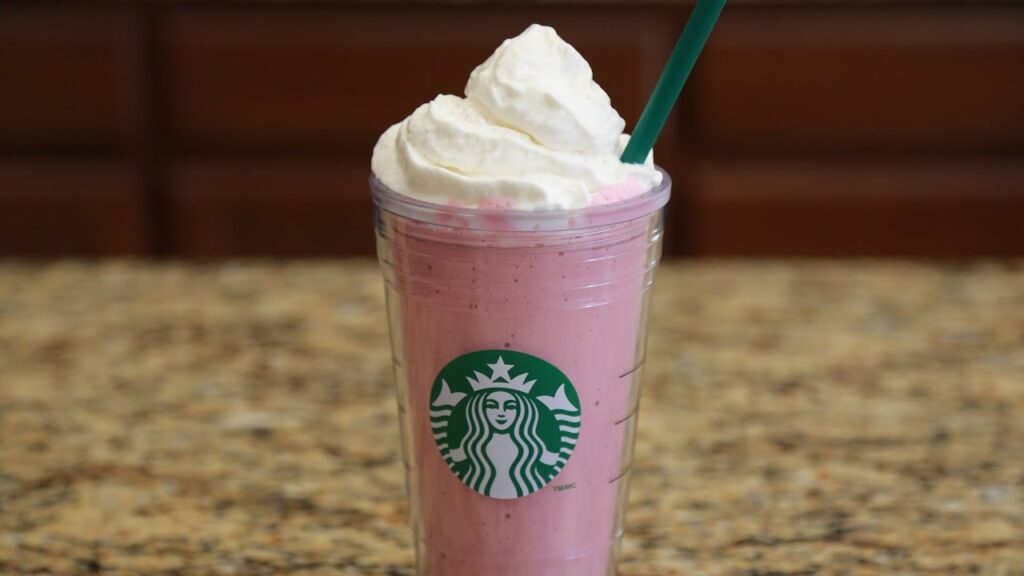 Strawberry Crème Frappuccino