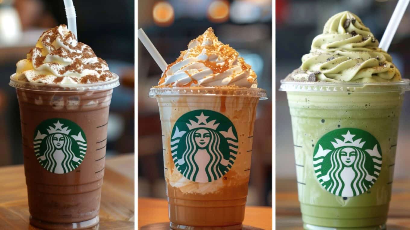 Ultimate Starbucks Frappuccino Chip Flavour Varieties