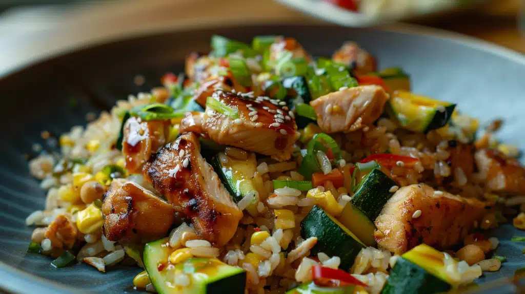 Zucchini Fried Rice