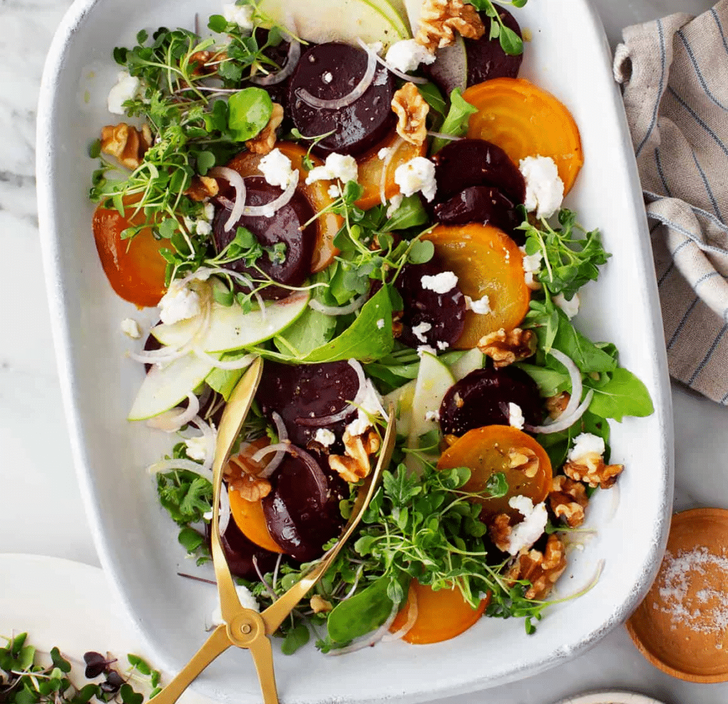 Beet and Goat Cheese Salad