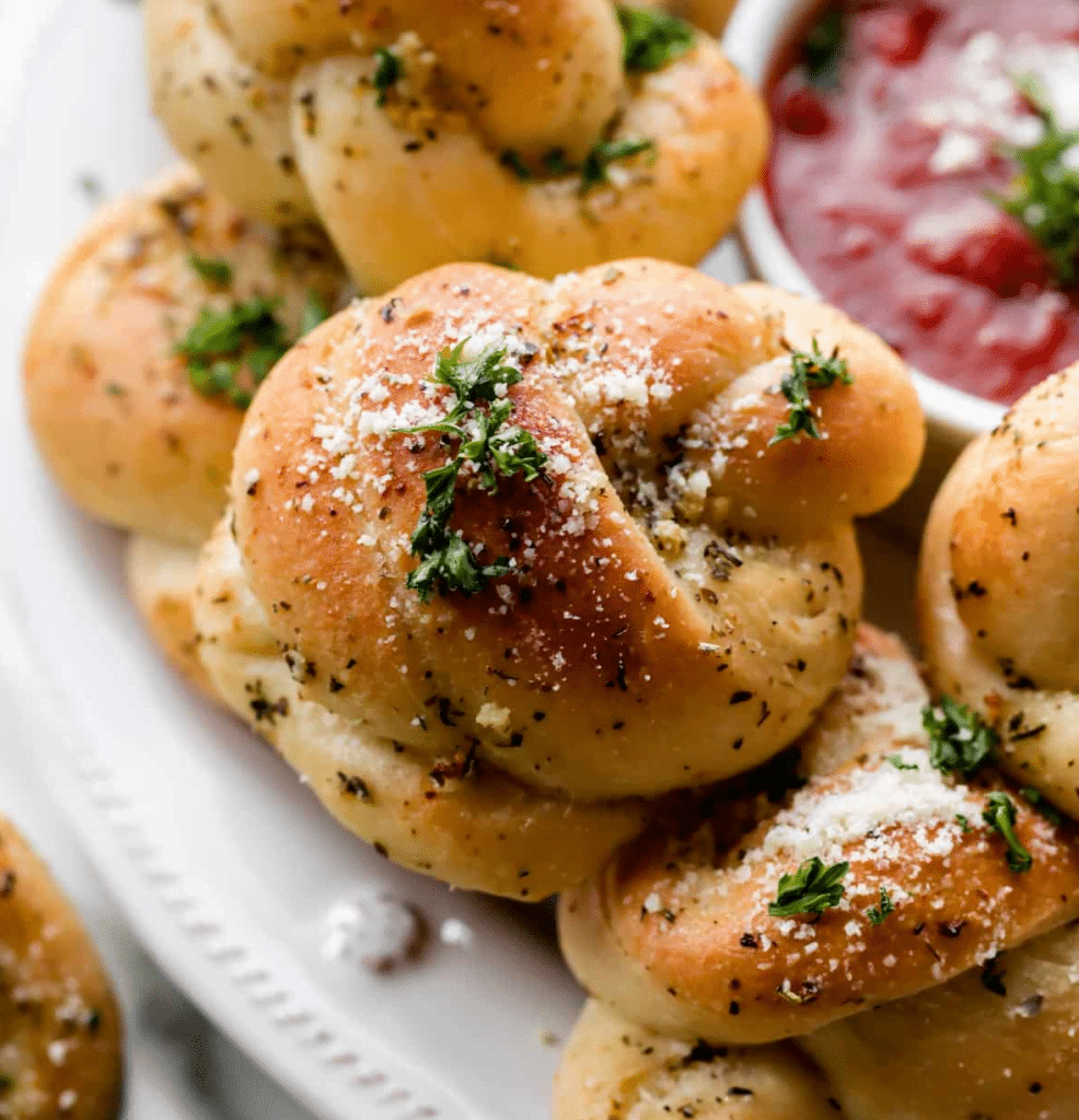 Cheesy Garlic Knots