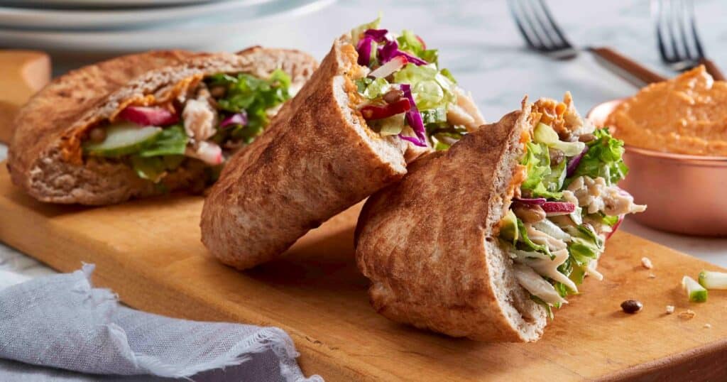 Chicken Salad Pita Pockets