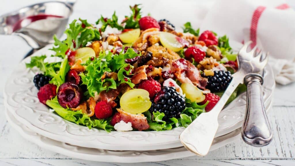 Chicken Salad with Fruit and Nuts
