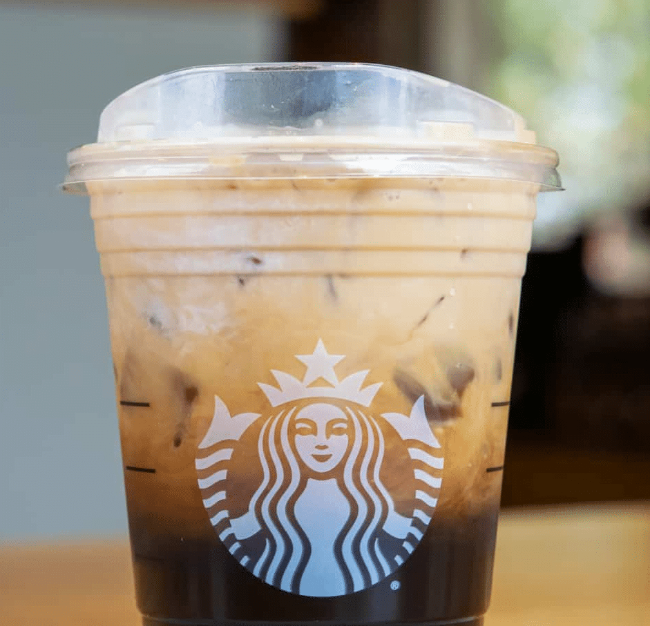 Cold Brew with a Splash of Vanilla Almond Milk