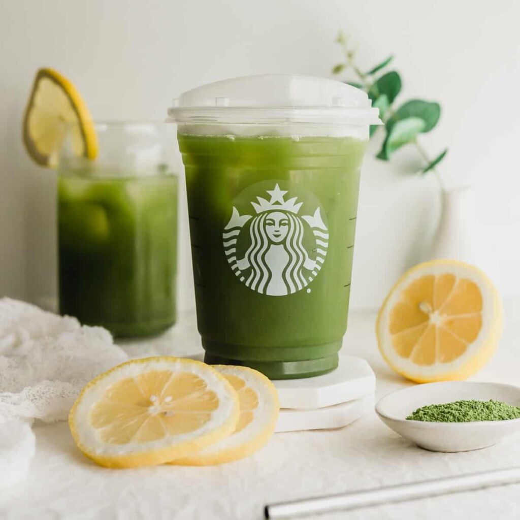 Iced Matcha Lemonade