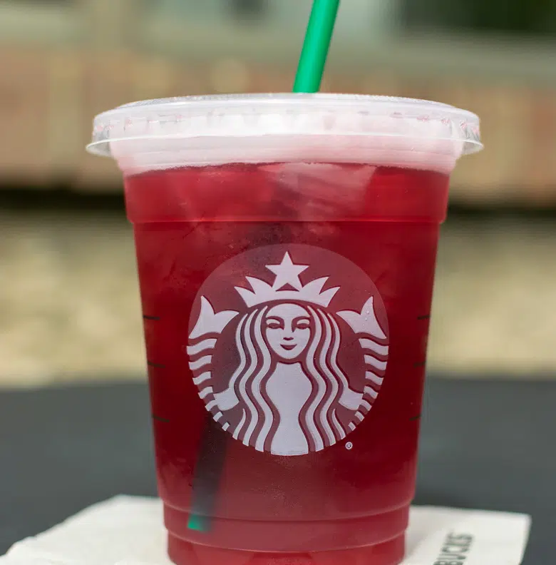 Iced Passion Tango Tea with Coconut Milk