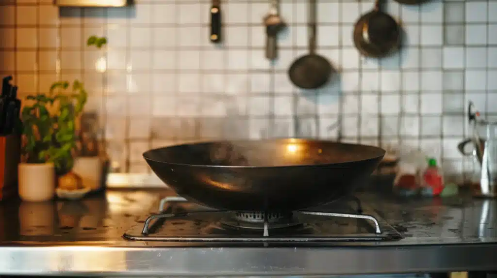 Maintenance Post-Seasoning of the Wok