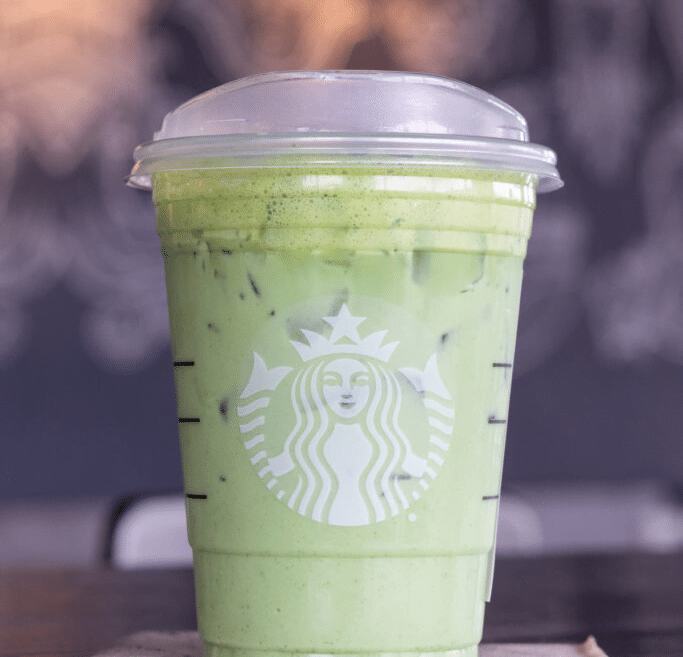 Matcha Green Tea Latte (with almond milk)