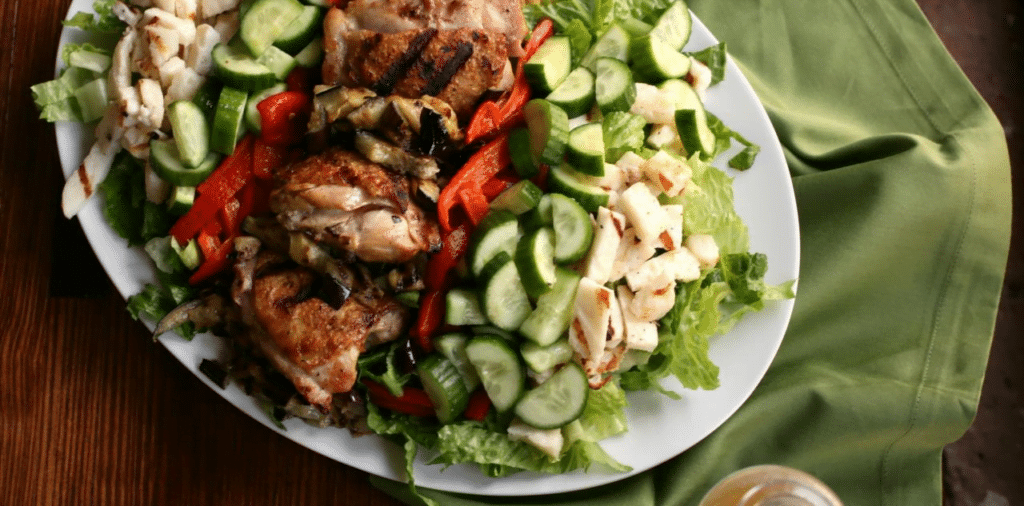 Mediterranean Chicken Salad