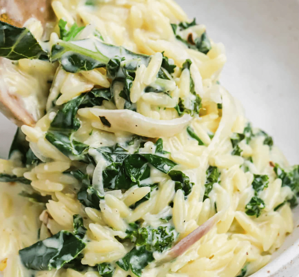 Orzo with Citrus and Aged Cheese