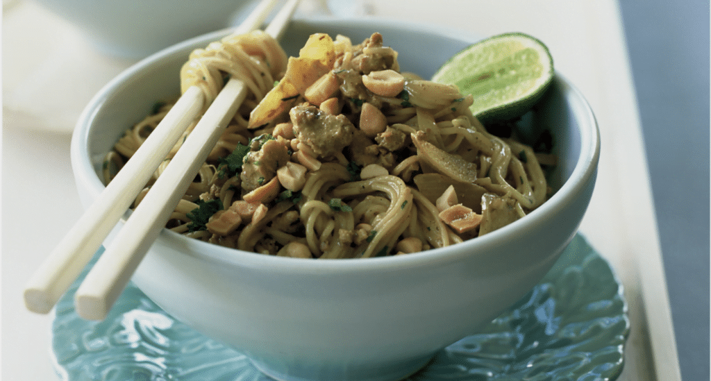 Pork Satay Noodles

